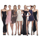 LOOKE GARMENT Collections Page – Avant-Garde Wet Look and Sculptural Women's Fashion