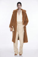 101604 Teddy Bear Icon Coat in alpaca and wool