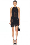 Bella Wetlook Mini Dress