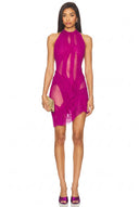 Bella Wetlook Mini Dress