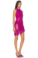 Bella Wetlook Minikleid