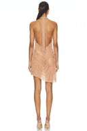 Bella Wet Look Mini Dress