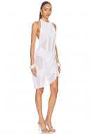 Bella Wetlook Minikleid