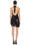 Bella Wetlook Mini Dress