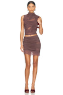 Wetlook High Neck Two-Piece Set