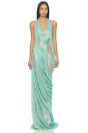 Siren Wetlook Long Dress