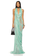 Siren Wetlook Long Dress